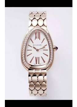 Bvlgari Serpenti Seduttori Edition en Caja Oro Rosado Reloj Super Clone