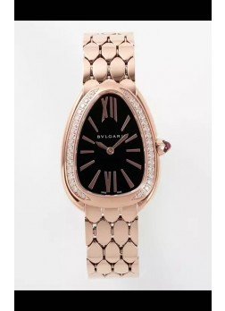 Bvlgari Serpenti Seduttori Edition en Caja Oro Rosado Reloj Super Clone