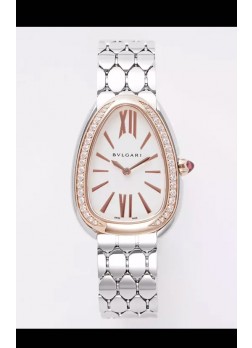 Bvlgari Serpenti Seduttori Edition en Caja Acero Reloj Super Clone