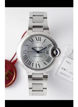 Ballon De Cartier Reloj Suizo Automático Calidad Espejo 1:1 33MM en Caja Acero