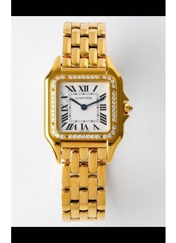 PANTHERE de Cartier Edición 27MM Reloj Suizo Espejo 1:1 Caja Oro Amarillo