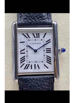 Cartier Tank Solo Reloj Cuarzo Suizo en Caja de Acero - Caja 33MM