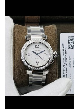 Pasha De Cartier Suizo Automático Calidad Espejo 1:1 Reloj Réplica 35MM