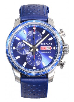Chopard Mille Miglia GTA Chronograph Dial Azul - Caja Acero Reloj Réplica Espejo 1:1 