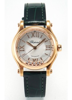 Chopard Happy Sport Reloj Réplica Suizo Automático  - Caja Oro Rosado - 30MM 