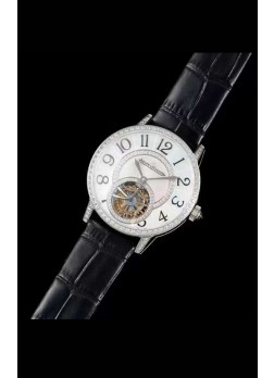 Jaeger LeCoultre RENDEZ-VOUZ Tourbillon Reloj Réplica Suizo calidad Espejo 1:1 en Caja de Acero