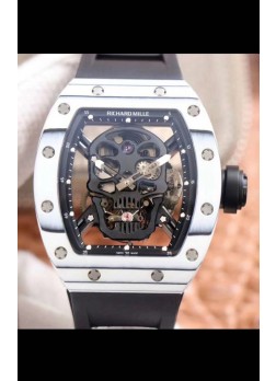 Richard Mille RM052-1 Tourbillon Caja en Cerámica Blanca - Calidad a Espejo 1:1