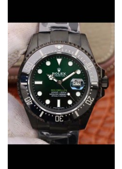 Rolex SeaDweller Deep-Sea Dial Verde en Calidad Espejo 1:1 - Caja en PVD