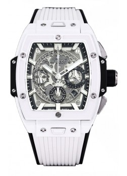 Hublot Edición Spirit of Bang Reloj en Caja Cerámica Blanca - 42MM Réplica Suiza