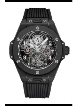 Hublot Big Bang Tourbillon Reloj Caja Cerámica en 45MM Réplica Espejo 1:1