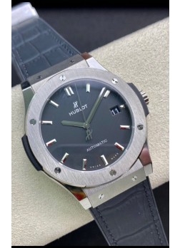 Hublot Classic Fusion 1:1 Mirror Replica Swiss Watch in Caja de Acero 904L Grey Dial 42MM