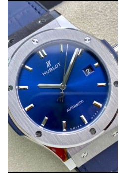 Hublot Classic Fusion Réplica Suiza a Espejo 1:1 Caja Acero 904L Dial Azul 42MM