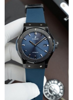 Hublot Classic Fusion Ceramic Casing Dial Azul Super Clone Réplica Suiza 42MM