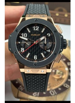Hublot Big Bang Super Clone 20th Anniversary Titanium Caja Oro Rosado Reloj Réplica