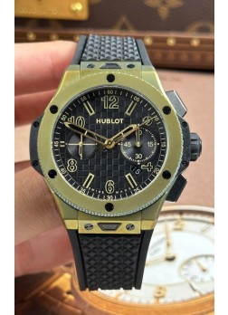 Réplica del Reloj  Hublot Big Bang Super Clone 20.º Aniversario de Titanio con Caja de Oro Rosado