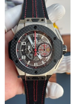 Hublot Big Bang Super Clone Ferrari Edición Titanio con Caja de Cerámica