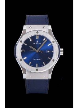 Hublot Classic Fusion Reloj Réplica Suizo a espejo 1:1 Caja de Acero 904L Dial Azul