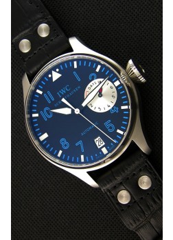 IWC BIG Pilot's Alexei Nemov IW500431 Reloj Suizo - Indicador de Reserva de Energía Funcional - Réplica a Espejo 1:1