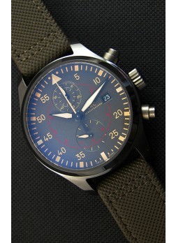 IWC Pilot's Watch Chronograph Top Gun Miramar IW389002 Ceramic Anthracite Dial Reloj Réplica a Espejo 1:1