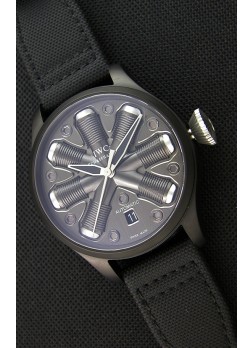 IWC Pilot Top Gun Concept Edition Reloj Réplica con Caja en Revestimiento PVD 45.5MM