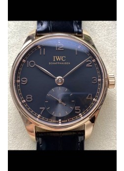 IWC Portugieser Super Clone Automatic 41 IW358401 Dial Marrón Caja Oro Rosado