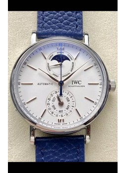 IWC IW359001 Portofino Complete Calendar 904L Acero Inoxidable Reloj Réplica Suizo 