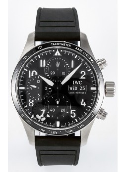IWC Pilot's IW388305 Super Clone Cronógrafo 41 Mercedes-AMG Reloj Acero