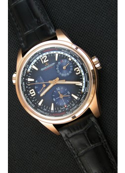 Jaeger-LeCoultre Polaris Geographic Reloj Réplica Suizo en Oro Rosado - 904847J