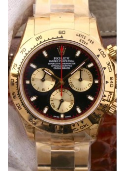Rolex Cosmograph Daytona 116508 Oro Amarillo Movimiento Original Cal.4130  - Reloj de Acero Ultimate 904L