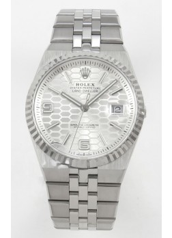 Rolex Land-Dweller 127334 Azul Hielo Diseño Panal Abeja 40MM Reloj Réplica Suizo