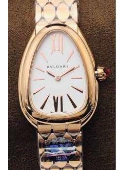 Bvlgari Edición Serpenti Seduttori Reloj Caja en Oro Rosado - Réplica a Espejo 1:1