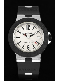 Bvlgari Aluminum Réplica Suizo a Espejo 1:1 - Dial Blanco