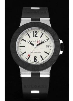 Bvlgari Aluminum Réplica Suizo a Espejo 1:1 - Dial Blanco- Steve Aoki Edition 