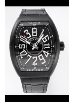 Franck Muller Vanguard Crazy Color Hours Caja en Revestimiento DLC Reloj Réplica Suizo