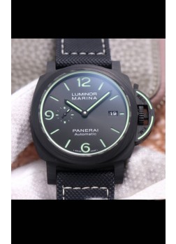 Panerai Luminor Marina PAM1118 Carbotech Reloj Réplica Suizo a Espejo 1:1 44MM