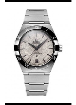 Omega Co-Axial Constellation Dial Meteorite Acero Inoxidable Réplica Espejo 1:1 41MM