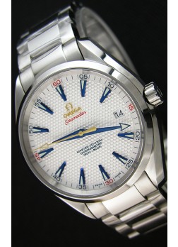 Omega Master Co-Axial Aqua Terra 150M Edición Copa Ryder Réplica a Espejo 1:1