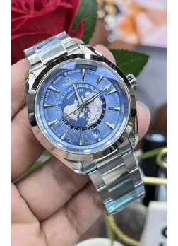 Omega Seamaster Aquaterra 150M Worldtimer Azul Summer Reloj Réplica a Espejo 1:1
