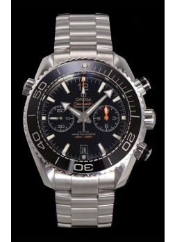 Omega Super Clone Planet Ocean 600M Cronógrafo Acero 904L Reloj Réplica