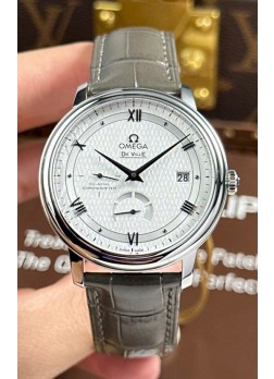 Omega De Ville Prestige Super Clone Power Reserve Reloj Réplica Acero 904L