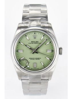 Rolex Oyster Perpetual Super Clone REF#126000 36MM Dial Pistacho Réplica Suiza