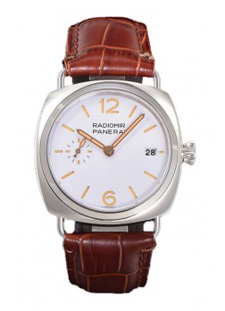 Panerai Radiomir PAM1292 Quaranta 40MM Acero 904L Dial Blanco Reloj en Réplica Espejo 1:1 