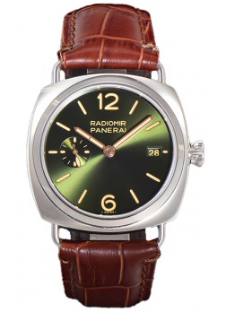 Panerai Radiomir PAM1573 Quaranta 40MM Acero 904L Dial Verde Reloj en Réplica Espejo 1:1 