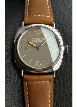 Panerai Super Clone Radiomir PAM1385 Reloj Réplica Suizo- 45MM Dial Gris 