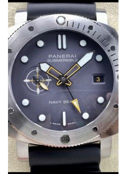 Panerai Submersible PAM1323 GMT Edición Navy Seals Reloj Réplica Espejo 1:1 44MM