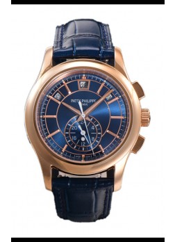 Patek Philippe 5205 Complications Moonphase Dial Azul Reloj Réplica Suiza Espejo 1:1