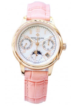 Patek Philippe Grand Complications Ladies First Perpetual Calendaer Oro Rosado Reloj Réplica Suiza 