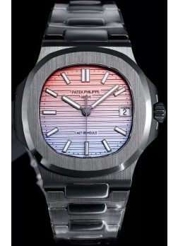 Patek Philippe Nautilus 5711 AET Remould Edición Cerámica Negra Dial Degradado Reloj Réplica Suiza