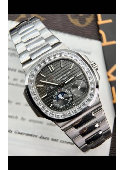 Patek Philippe Nautilus 5712G 1:1 Quality Reloj Réplica Suiza en Dial Gris
