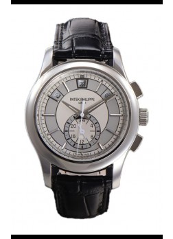 Patek Philippe 5205 Complications Moonphase Dial Blanco Reloj Réplica Suiza Espejo 1:1